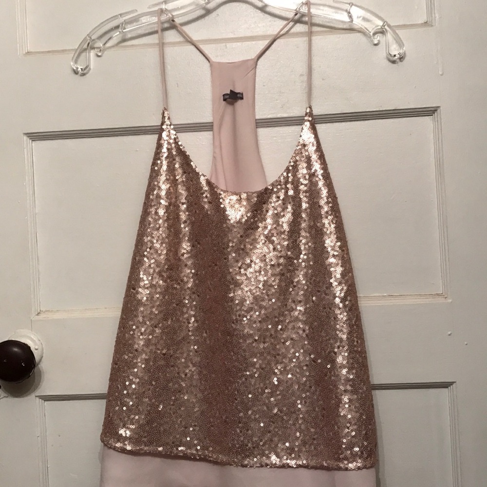Sequin Tank Top
